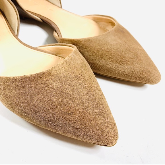 Banana Republic Flats Tan Suede Size 8 - Picture 3 of 6